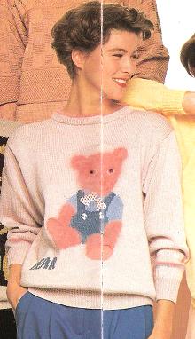 Ladies Sweater Knitting Pattern with Beer
